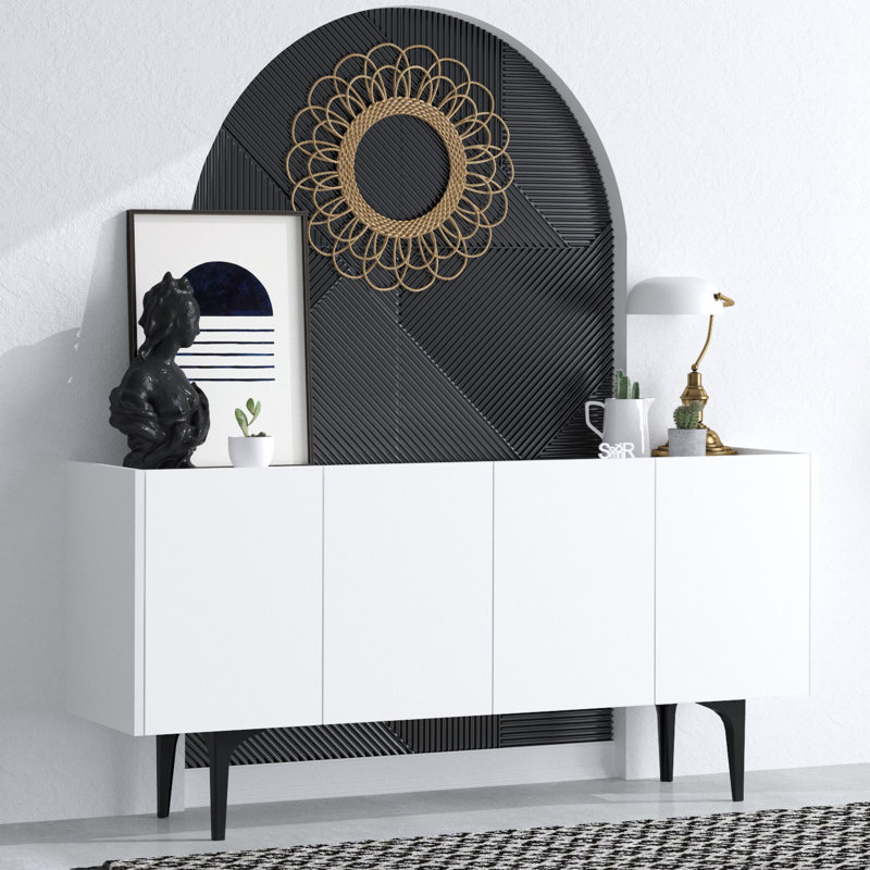 Anatolija 150cm Console Table, White