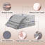 Emonie Adjustable Bed Wedge Pillow for Leg Elevation and Knee/Foot Surgery Recovery-126834646
