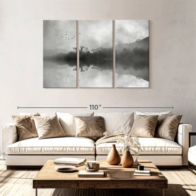 Alvord Misty Reflections, 48" H x 74" W