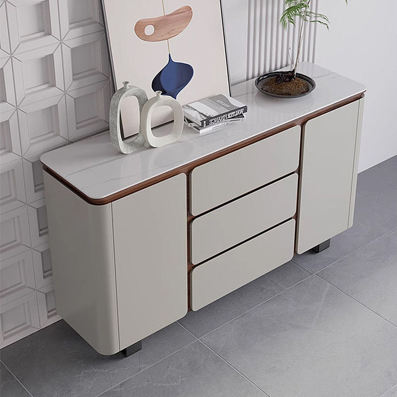 Buffet de rangement moderne et minimaliste, H 34,65 po x l 51,18 po x P 15,75 po
