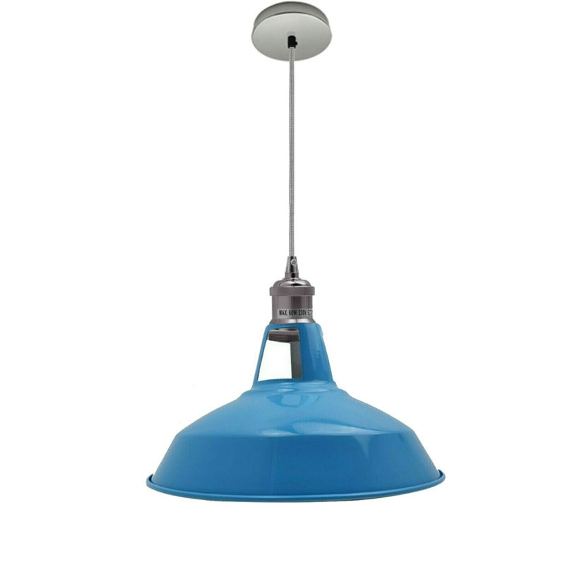 Rosecrest 1 - Light Dome Pendant, Blue