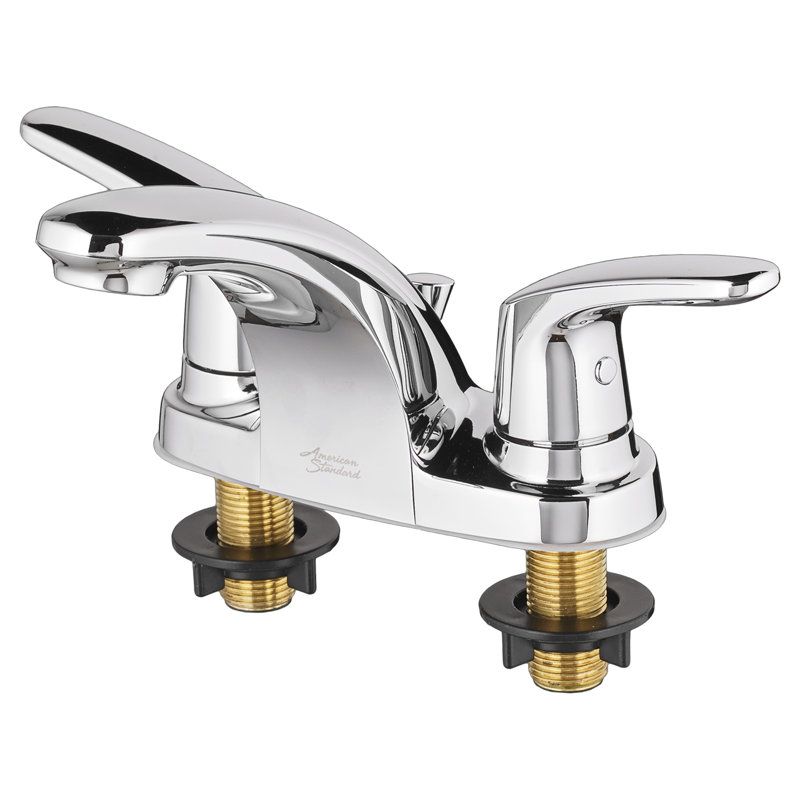 Colony Pro Bathroom Faucet with Drain Assembly, Polished Chrome, With Metal Drain