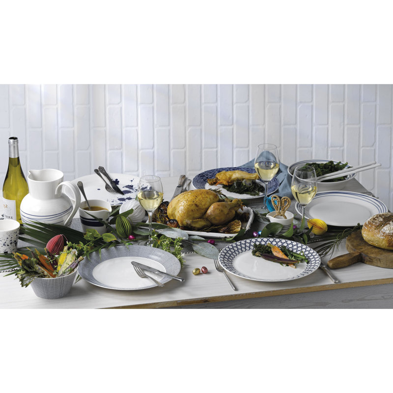 Royal Doulton Pacific Blue Dots 11.4in Plate