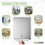 Distributeur de papier essuie-tout en acier inoxydable brossé-109048407
