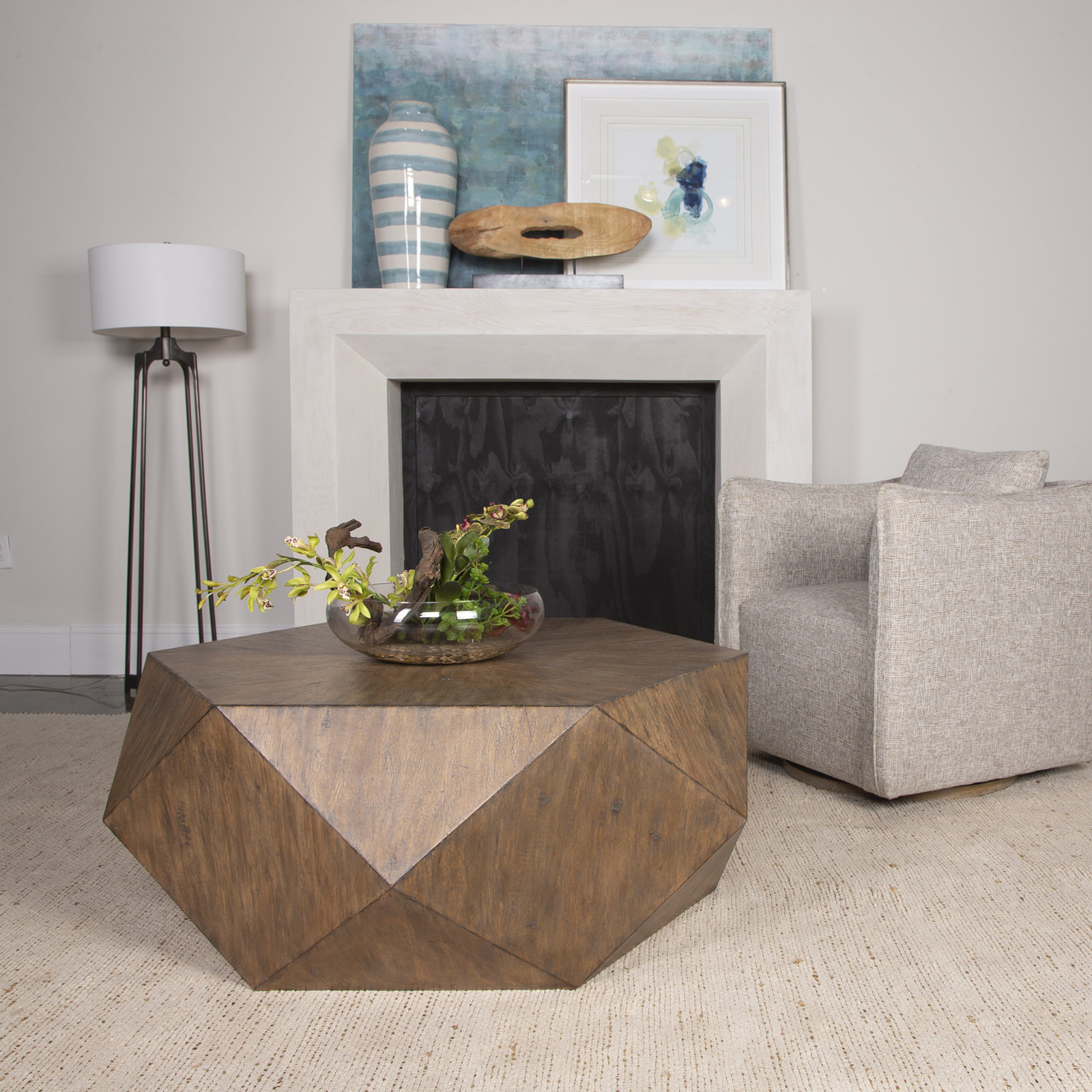 Kane Solid Wood Single Coffee Table