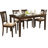 Transitional Style Dining Chair 2Pc Set Wooden Frame