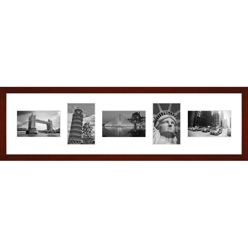 Adlen Wood Picture Frame with Mat, Mago