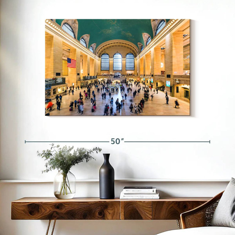 Ravi Grand Central Station, H 26 po x l 39 po