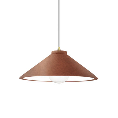Leni Dimmable Cone Single Light Pendant