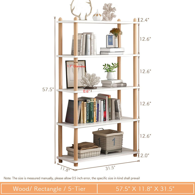 Modern Open Bookshelf