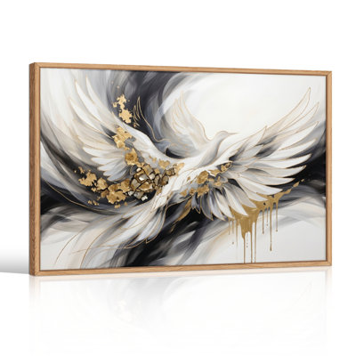 Ensemble de 1 tableau sur toile Ailes d'ange