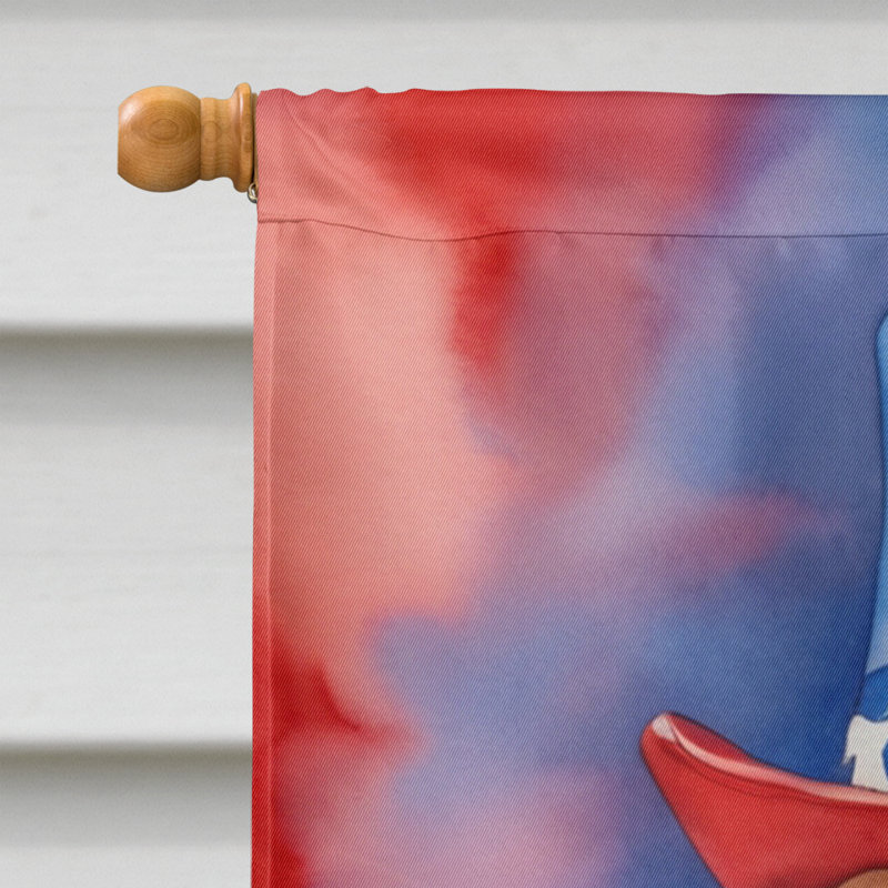 Drapeau patriotique de la maison américaine, Chien de Rhodésie à crête dorsale