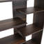 Rosalee 67" Freestanding 9-Tier Open-Back Bookshelf, Coffee Brown