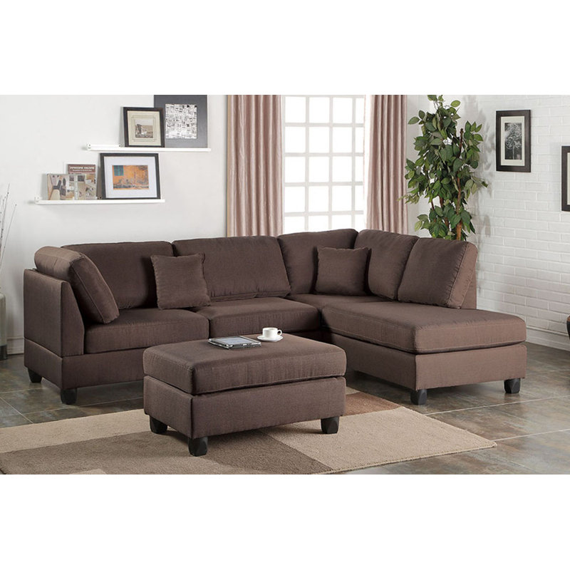 Upholstered L-Shaped Sectional