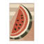Tapis moderne rayé beige lavable à la machine Olveston Watermelon-1572963147
