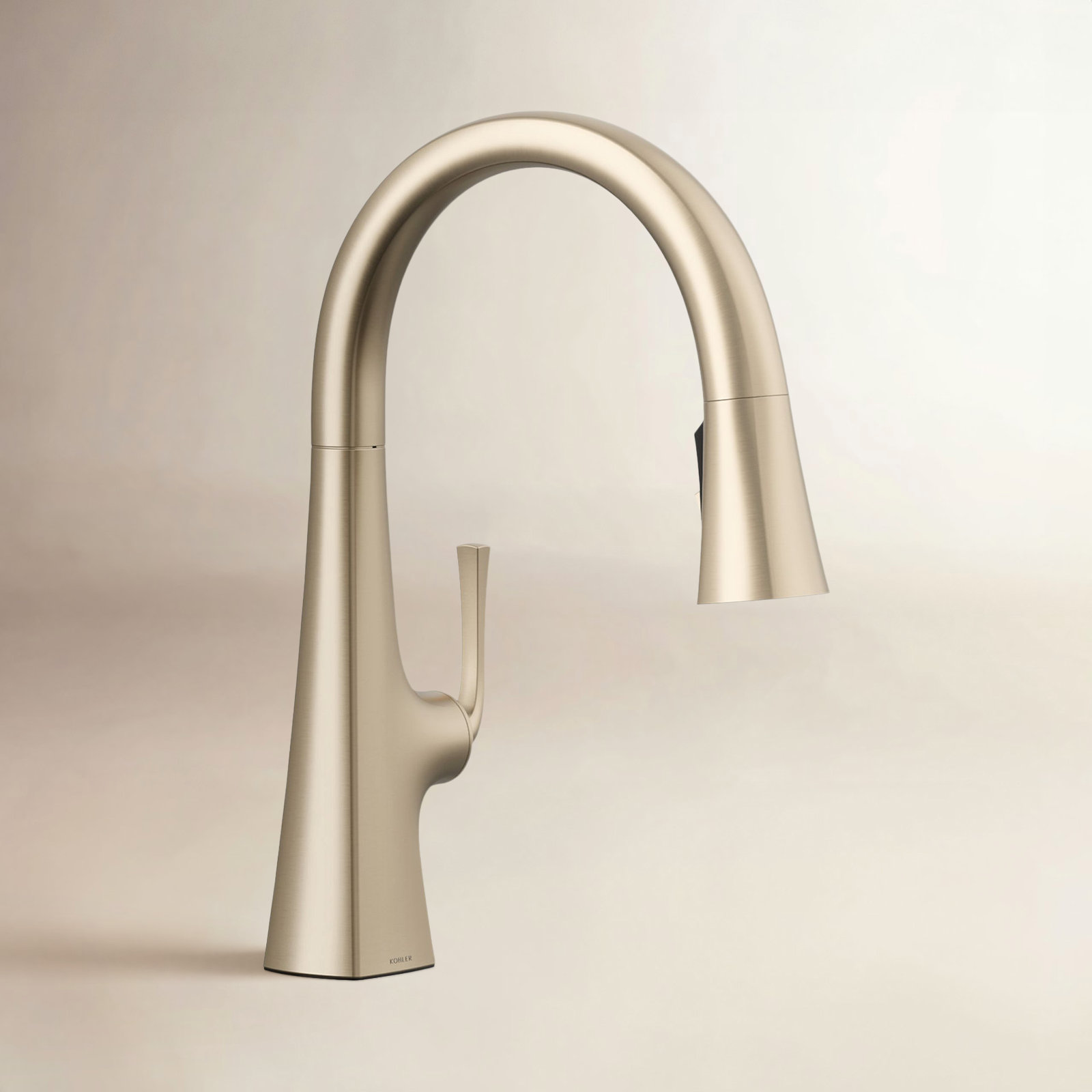 Graze Pull-Down Kitchen Faucet, Vibrant Brushed Bronze