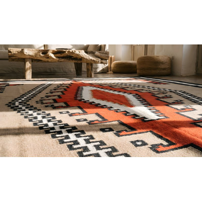 Tapis tissé à plat Triba