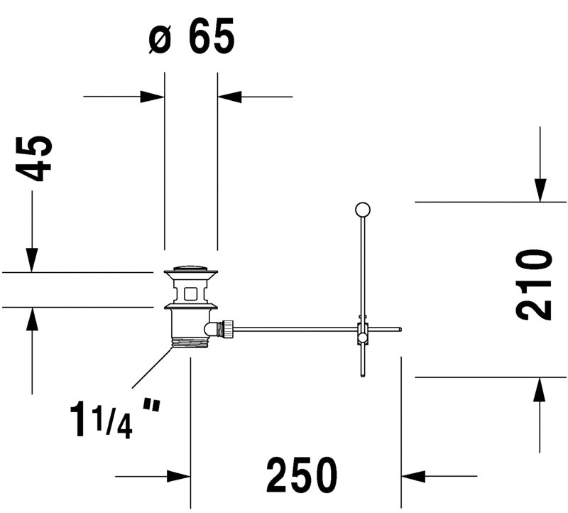 Pop-Up Bathroom Sink Drain