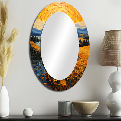 Kreutzer - Miroir paysager en métal