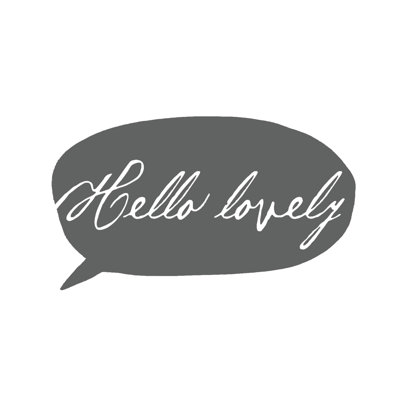 Hello Lovely - Wrapped Canvas Art Prints