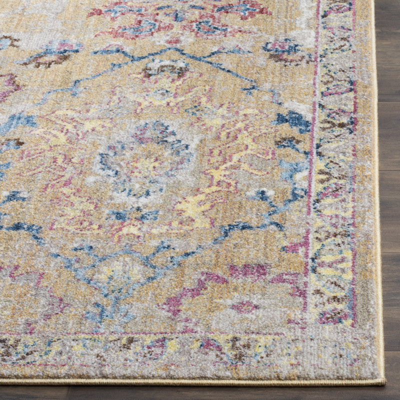 Margory Oriental Hand Woven Area Rug, Rectangle 183 x 274 cm