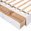 Lit plateforme simple avec rangement
