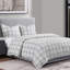 Ensemble de housse de couette classique en coton rustique à carreaux Windowpane-89603348-95848785