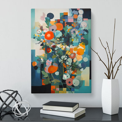 Montour Flowers Bauhaus Vol.2 - Wrapped Canvas