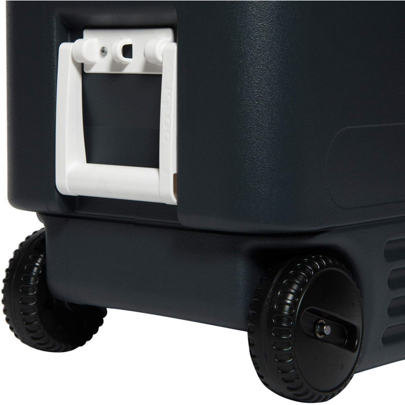 Maxcold Igloo 40 Quarts Ice Chest with wheels, Dark Blue