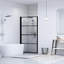 Porte de douche en verre trempé semi-givré 39,4 po x 70,1 po VidaXL-82829093-136848537