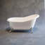 Baignoire sur pattes en acrylique sans pattes 5 pi The Huron sans trous de robinet-98539028