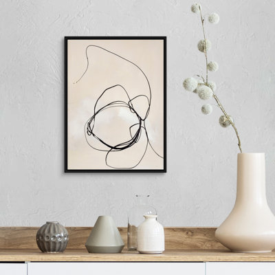 Fine Line, ensemble de 5 reproductions d’art sur toiles