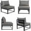 Montiara 4 - Person Patio Dining Set with Square Table , Cushions Included