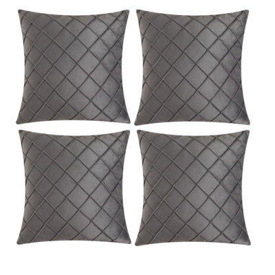Velvet Reversible Throw Pillow