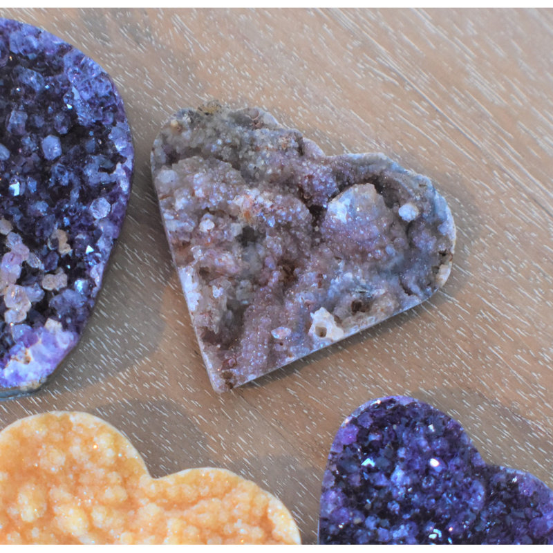 Agate Cluster Heart