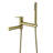 Wall-Mounted 2-Function Bathtub Faucet With Hand Shower And Rotatable Spout-112291754