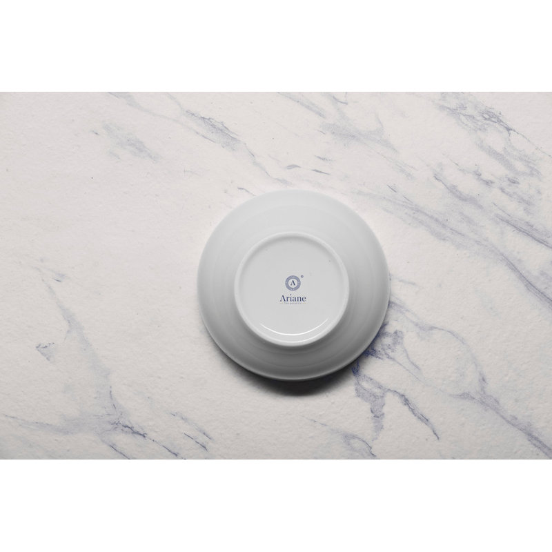 Bol en porcelaine | Bol moderne non empilable | 6 po , Red