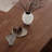 Creative solid wood table set-107360763