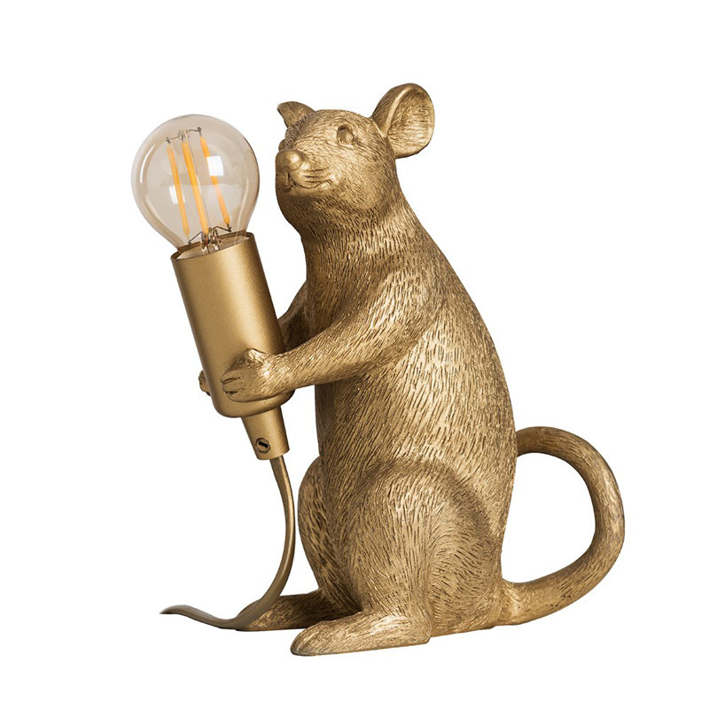 Novelty Lamp, No, Metallic Gold