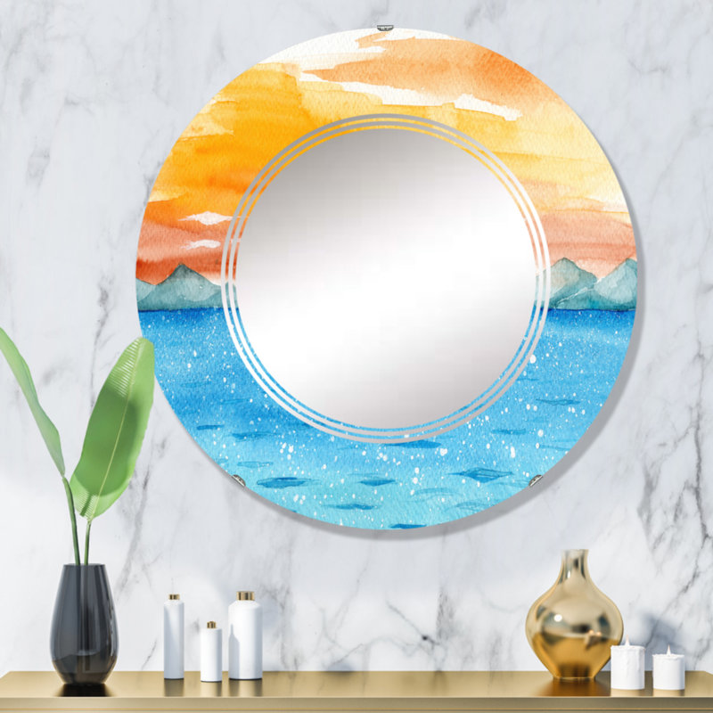 Miroir de salle de bain sans cadre, 32 po x 32 po