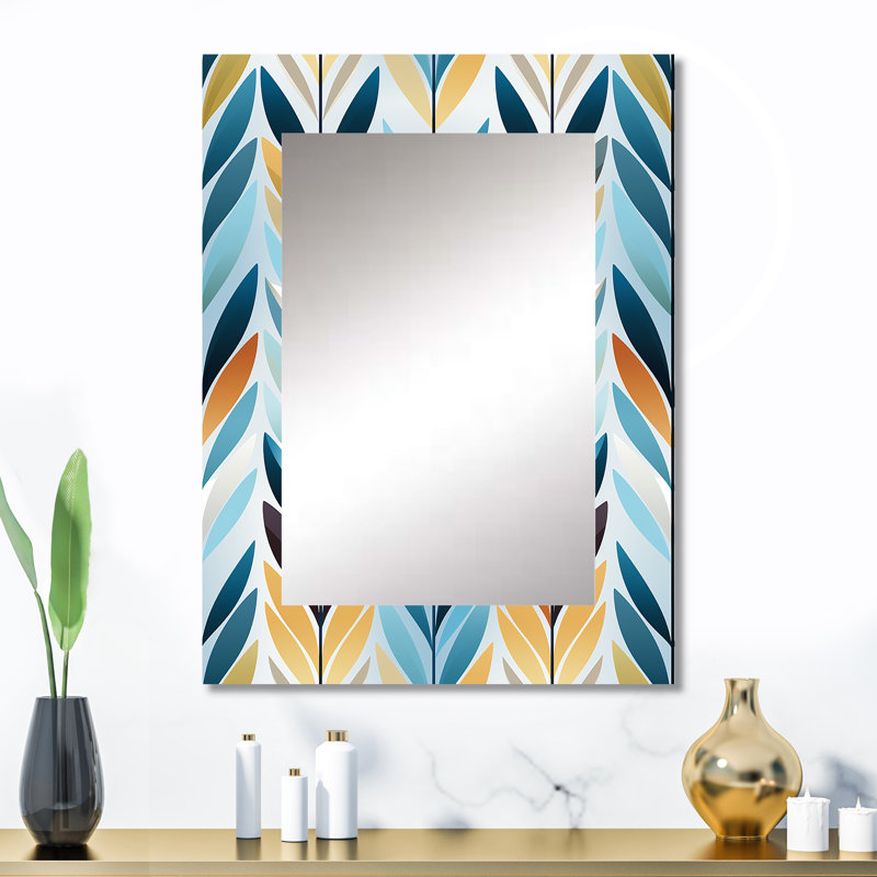 Motif à chevron scandinave Deloss de Deloss, 32 po x 24 po