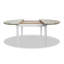 Chatham Extendable Round Solid Wood Top Dining Table-18992475