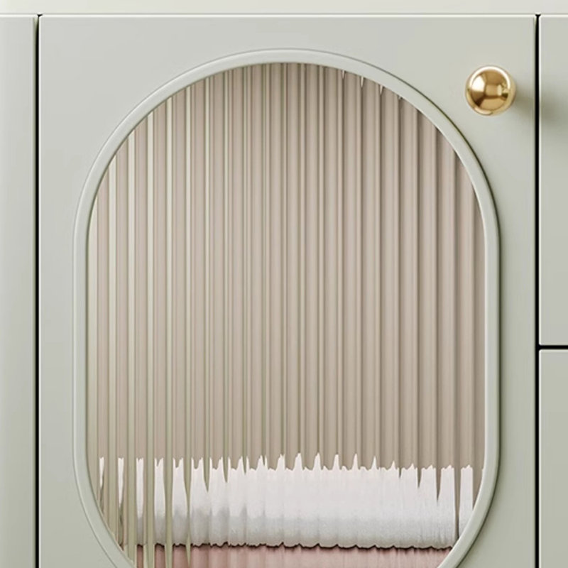 Meuble-lavabo moderne et élégant, Vert clair