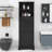Storage Cabinets With 3 Drawers & Adjustable Shelf Ideal For Small Tall-20256058