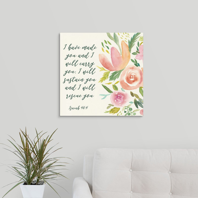 Grace Upon Grace I by Studio W - Print on Canvas, Wrapped Canvas, 20" H x 20" W x 1.25" D