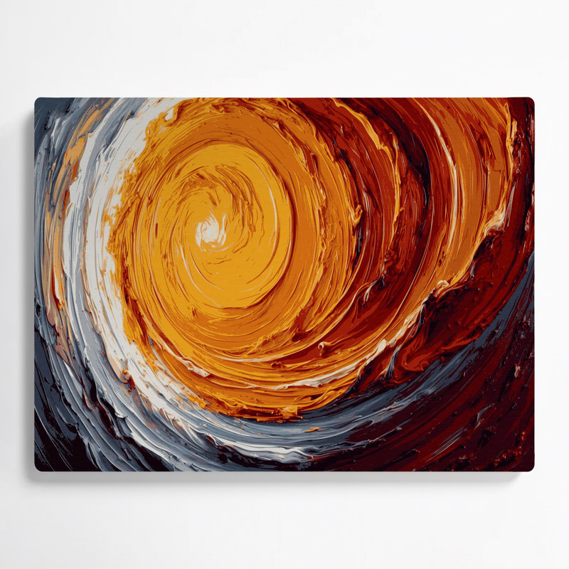 «Space Solar flares and protinences», art mural en métal brun, H 12 po x l 18 po