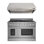 Cuisinière au gaz autoportante à convection autoportante 48 po NXR Professional
