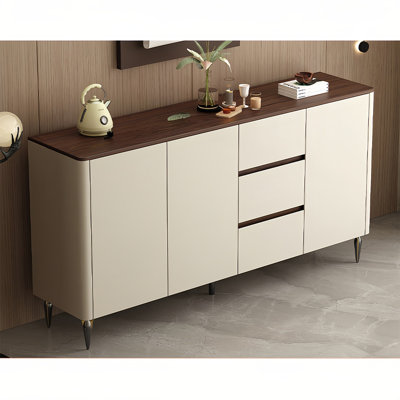 Modern minimalist style storage sideboard cabinet