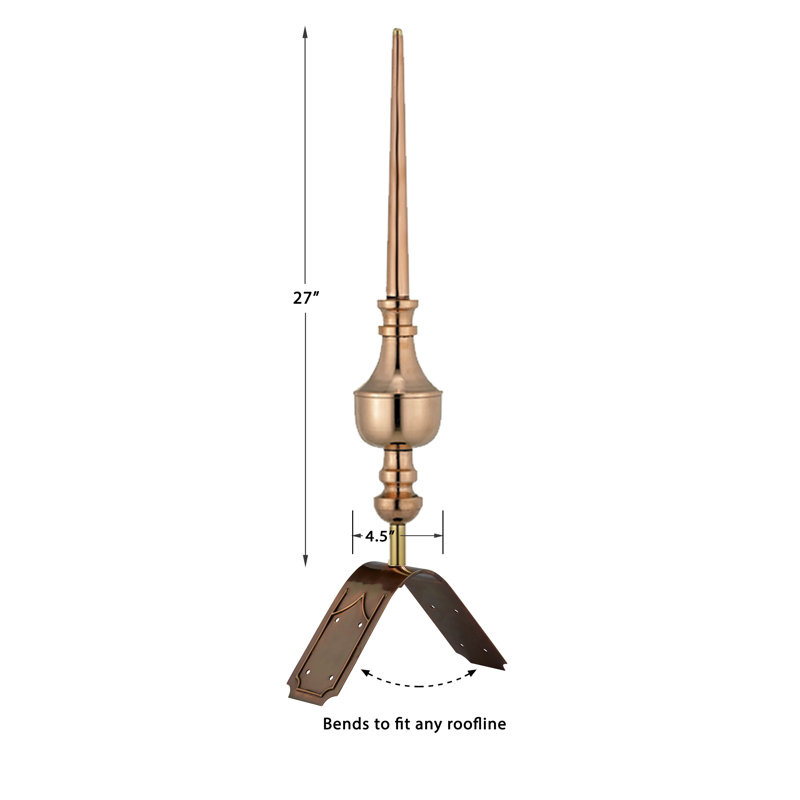 Waynesboro Metal Rooftop Finial