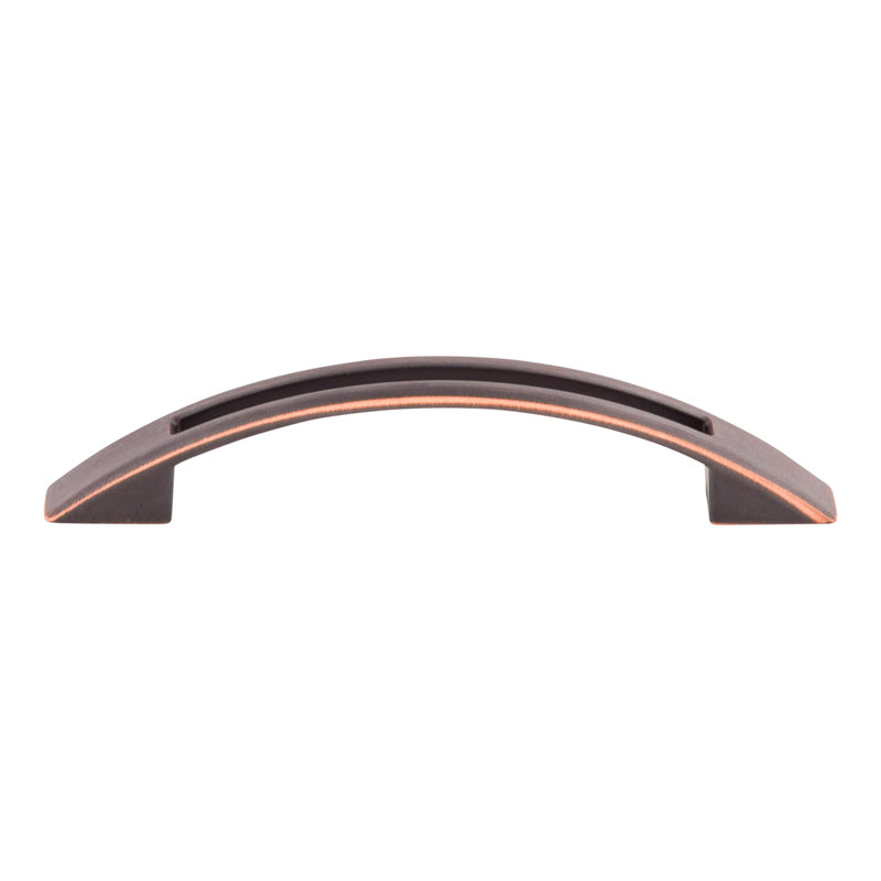 Tango Cut Out Center Bar pull, Umbrio, 3 3/4" Center to Center
